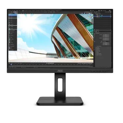 AOC Monitor 24P2Q 23.8 IPS DP DVI HDMI USB Pivot