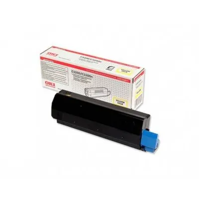 Toner oryginalny OKI C3200 43034805 Żółty 1500 stron