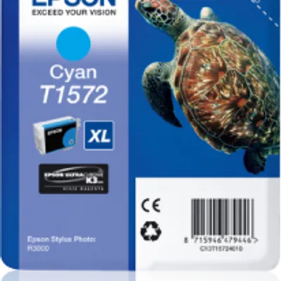 Tusz oryginalny EPSON T1572 C13T15724010 Cyan  25,9 ml