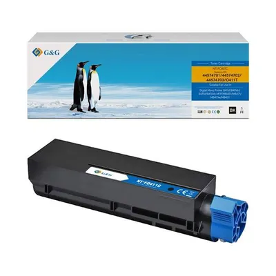 G&G kompatybilny toner z 44574702, black, 4000s, NT-FO411C, dla OKI B411, B431, N