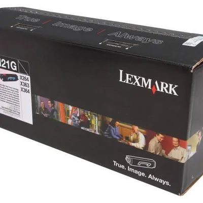 Toner oryginalny LEXMARK X264H21G Czarny 9000 stron