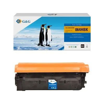 G&G kompatybilny toner z 064 H BK, black, 13400s, NT-CC064XQFBK-RC, high capacity, dla Canon i-SENSYS MF832Cdw, N