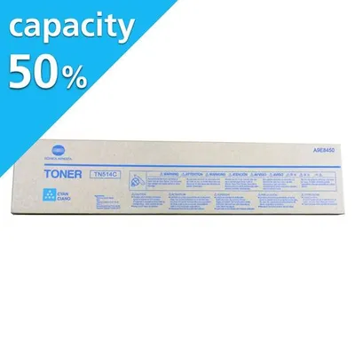 Konica Minolta oryginalny toner TN514C, cyan, 13000s, A9E845H, Połowa pojemności, Konica Minolta Bizhub C458, C558, C658, O