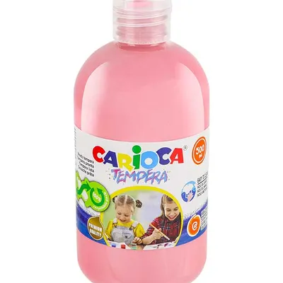 Farba tempera Carioca 40427/09 170-2716 500ml różowa