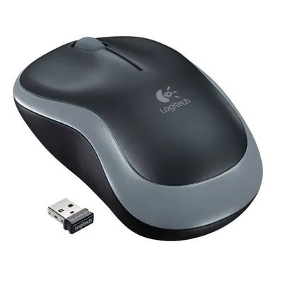 Mysz optyczna bezprzewodowa szara  LOGITECH M185 910-002238