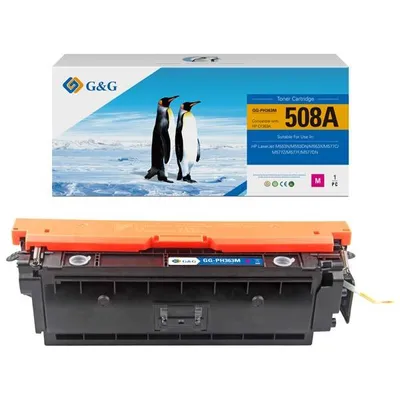 G&G kompatybilny toner z CF363A, magenta, 5000s, NT-PH363M, HP 508A, dla HP Color LaserJet Enterprise M552, M553, N