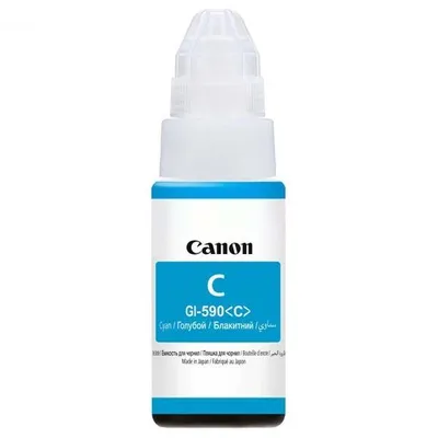 Canon oryginalny ink / tusz GI-590 C, cyan, 7000s, 70ml, 1604C001, Canon PIXMA iP100