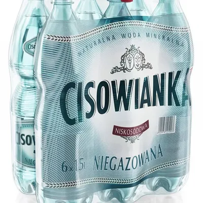 Woda niegazowana butelka plastikowa CISOWIANKA 1,5l