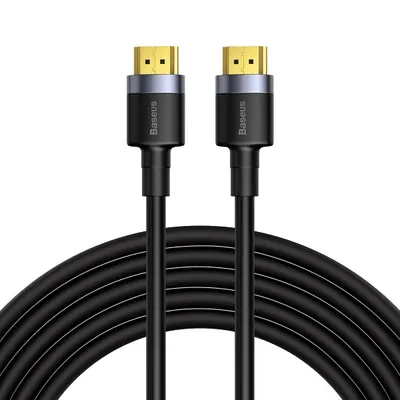 Kabel HDMI 2.0 Baseus Cafule, 4K, 3D, 5m (czarno-szary)