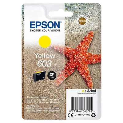 Epson oryginalny ink / tusz C13T03U44010, yellow, 2.4ml, Epson Expression Home XP-2100, 2105, 3100, 3105 WF-2310