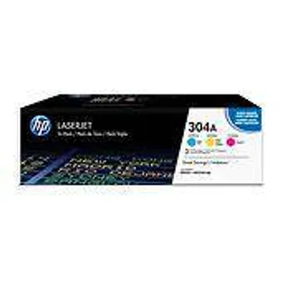 Toner oryginalny HP304A CF372AM CMY 3*2800 stron