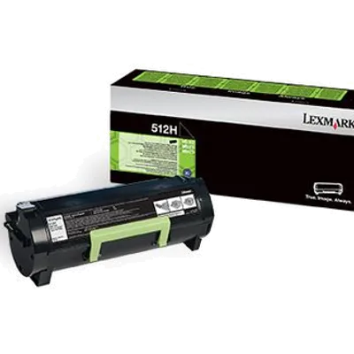 Toner oryginalny LEXMARK 51F2H00 Czarny 5000 stron