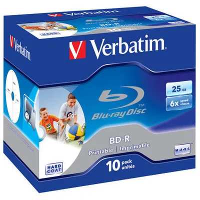 Płyta BD-R 25GB 6x VERBATIM 43713 Jewel 10 szt.