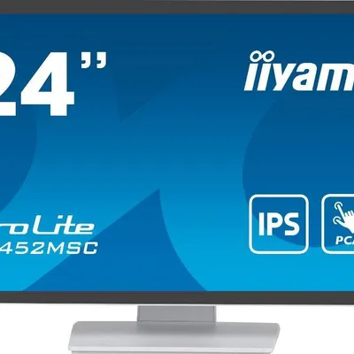 IIYAMA Monitor 24 cale T2452MSC-W1 10 PKT. POJ,IPS,HDMI,DP