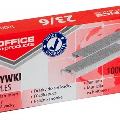 Zszywki OFFICE PRODUCTS 23/6 1000szt.