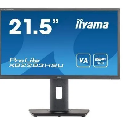 IIYAMA Monitor 21.5 cala XB2283HSU-B1 VA,HDMI,DP,2x2W,2xUSB,HAS,VESA