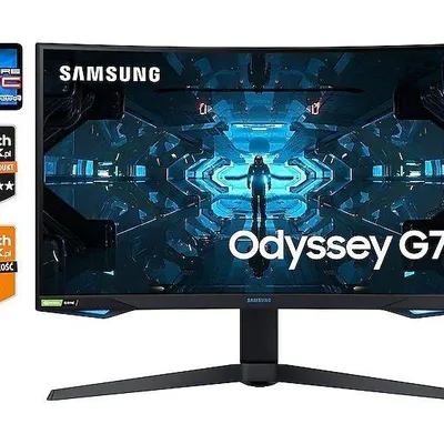 Samsung Monitor 31,5 cala LC32G75TQSRXEN VA 2560x1440 WQHD 16:9 1xHDMI/2xDP 1 ms (GTG) zakrzywiony HAS 240Hz Gaming