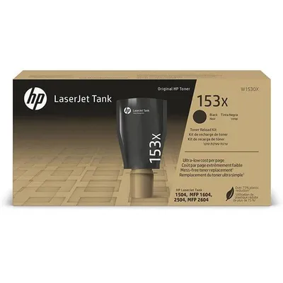 HP oryginalny toner reload kit W1530X, black, 5000s, HP 153X, high capacity, HP LaserJet Tank 1504, 2504, MFP 1604, MFP 2604, O