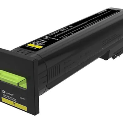 Toner oryginalny LEXMARK 72K20YE Yellow 8000 stron