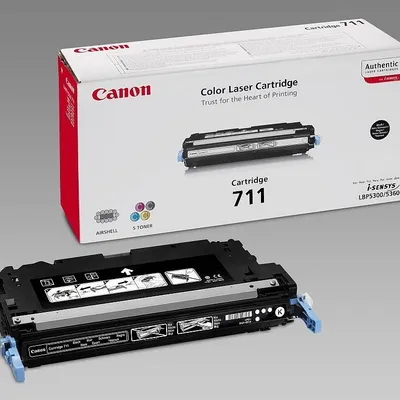 Toner oryginalny CANON CRG711B 1660B002 Czarny  6000 stron