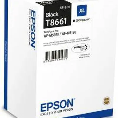 Tusz oryginalny EPSON T8661 C13T866140 Czarny  2500 stron