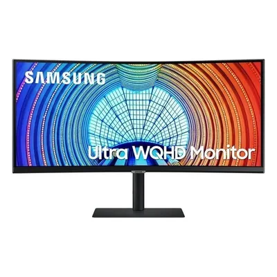 Samsung Monitor 34 cale LS34A650UBUXEN VA 3440x1440 UWQHD 21:9 1xHDMI 1xUSB-C 1xDP 3xUSB 3.0 LAN (RJ45) 5ms HAS+PIVOT zakrzywiony 3 lata on-site