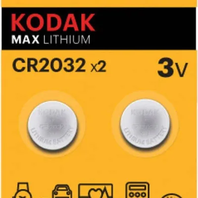 Bateria litowa CR2032 KODAK Max lithium 30417687 2szt