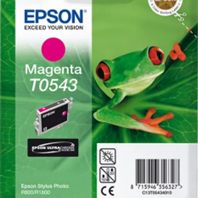 Tusz oryginalny EPSON T0543 C13T05434010 Magenta  400 stron