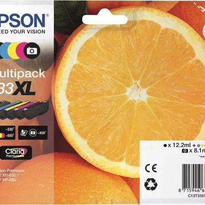 Tusz oryginalny EPSON T3357 C13T33574011 CMYK  47 ml