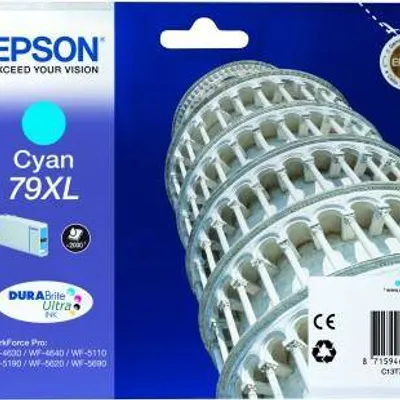 Tusz oryginalny EPSON T7902/79XL C13T79024010 Cyan  17,1 ml