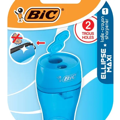 Temperówka podwójna plastikowa BIC ELLIPSE 9505181 mix