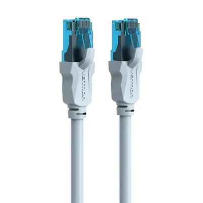 Kabel sieciowy UTP kat.5E Vention VAP-A10-S075 0,75m niebieski