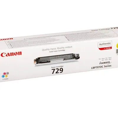 Toner oryginalny CANON CRG729Y 4367B002 Yellow  1000 stron