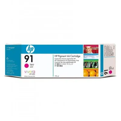 HP oryginalny ink / tusz C9468A, HP 91, magenta, 775ml, HP Designjet Z6100