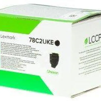 Toner oryginalny LEXMARK 78C2UKE Czarny 10500 stron