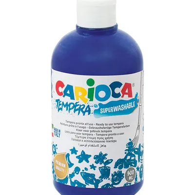 Farba tempera Carioca KO027/17 170-2277 500ml granatowa