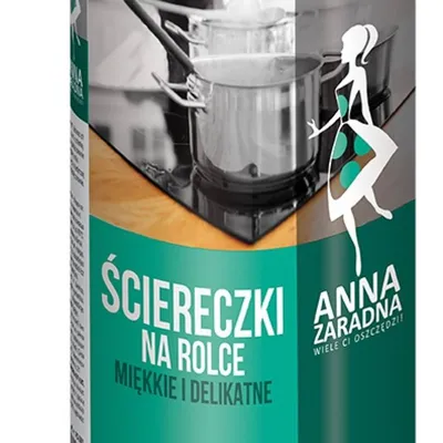 Ściereczki na rolce ANNA ZARADNA niebieska fala 50szt