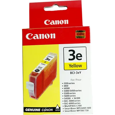 Tusz oryginalny CANON BCI3Y 4482A002 Yellow  280 stron