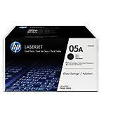 Toner oryginalny HP05A*2 CE505D Czarny 2*2300 stron