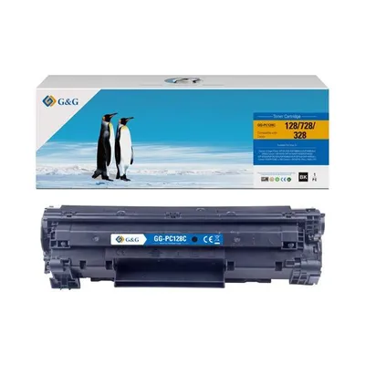 G&G kompatybilny toner z CRG728, CRG128, CRG328, black, 2100s, NT-PC128C, dla Canon MF-4410, 4430, 4450, 4550, 4570, 4580, 4890, N