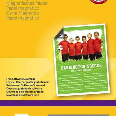 Papier fotograficzny magnetyczny KODAK Magnetic Photo Paper 5740-020 10x15 210g 5 ark.