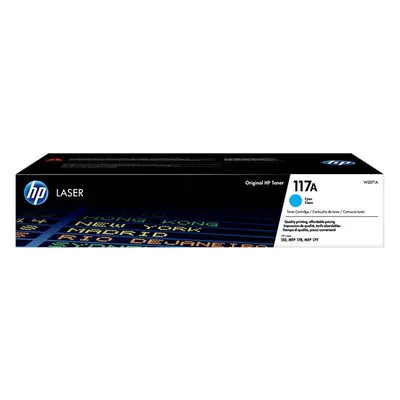 Toner oryginalny HP117A W2071A Cyan 700 stron