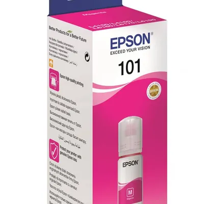 Tusz oryginalny EPSON 101 T03V34A C13T03V34A Magenta  70 ml