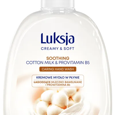 Mydło w płynie Luksja Cotton Milk & Vitamins 500ml