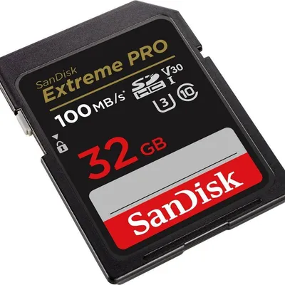 SanDisk Karta pamięci Extreme Pro SDHC 32GB 100/90 MB/s V30 UHS-I U3