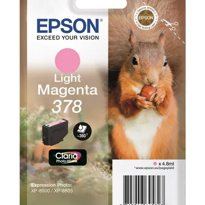 Tusz oryginalny EPSON T3786 C13T37864010 Light Magenta 360 stron