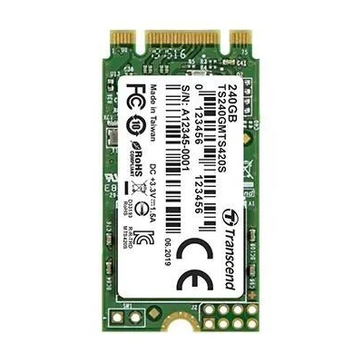 Transcend Dysk SSD M.2 2242 120GB SATA3 B+M KEY; TLC