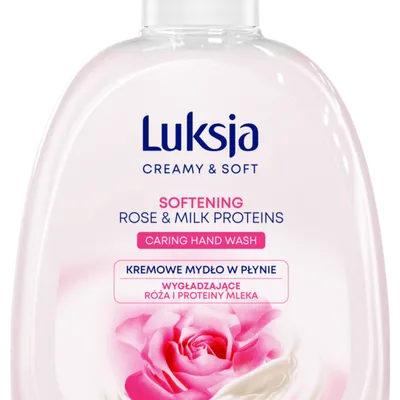 Mydło w płynie Luksja Rose petals & Milk Proteins 500ml