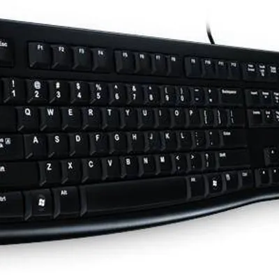 Klawiatura USB membranowa LOGITECH K120 920-002643 czarna