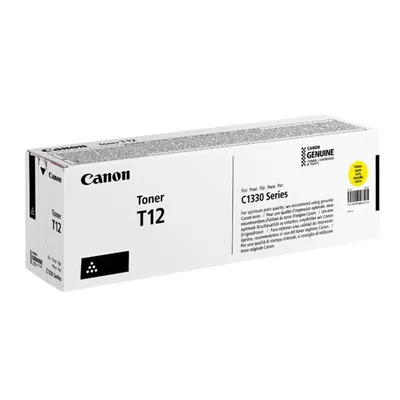 Canon oryginalny toner T12, yellow, 5300s, 5095C006, Canon i-SENSYS X C1333, O